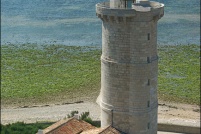 17590-Saint-Clément-des-baleines.  L'ancien phare. : Saint-Clément-des-baleines,ancien,phare